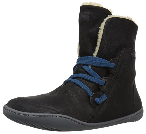 Camper Peu Cami, Botines para Mujer, Negro (Black 036), 36 EU