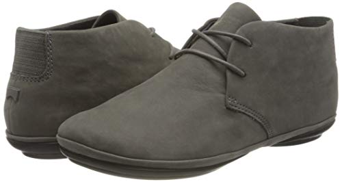 Camper Right, Botín con Cordones Mujer, Medium Gray, 39 EU