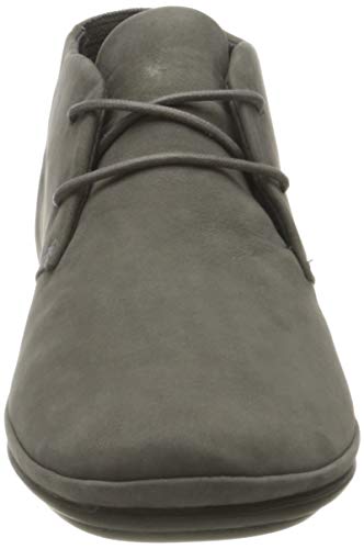 Camper Right, Botín con Cordones Mujer, Medium Gray, 39 EU