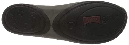 Camper Right, Botín con Cordones Mujer, Medium Gray, 39 EU