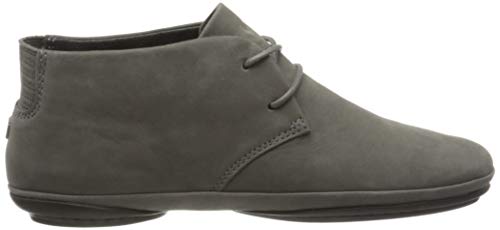 Camper Right, Botín con Cordones Mujer, Medium Gray, 39 EU