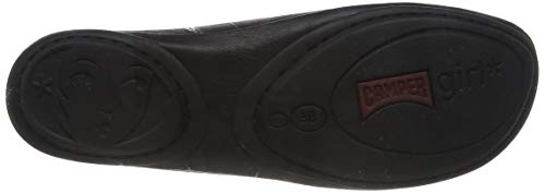 Camper Right Nina', Mary Jane Mujer, Schwarz (Black 004), 38 EU