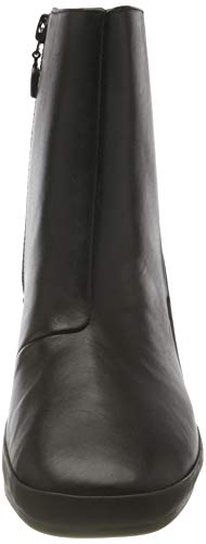 Camper Upright, Bota Chelsea Mujer, Negro, 39 EU