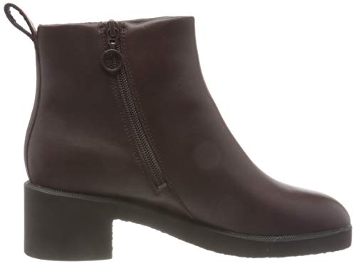 Camper Wonder, Botas Cortas al Tobillo Mujer, Granate, 35 EU