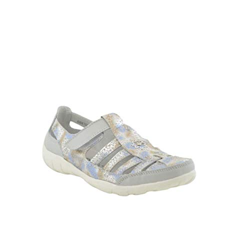 Cangrejeras Piel Natural Plateadas