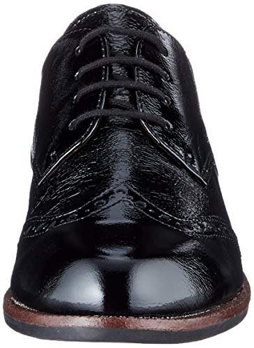 CAPRICE 9-9-23200-25 017, Oxford Mujer, Napa Negra, 39 EU