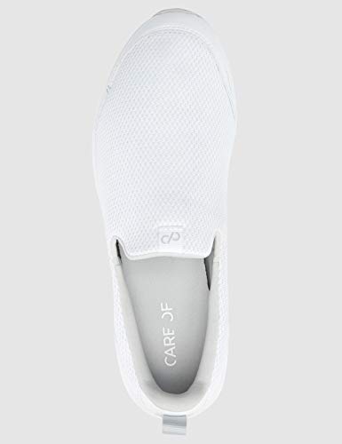 Care of by PUMA Slip on Runner Low-Top Sneakers, Blanco (White-Glacier Gray), 38 EU