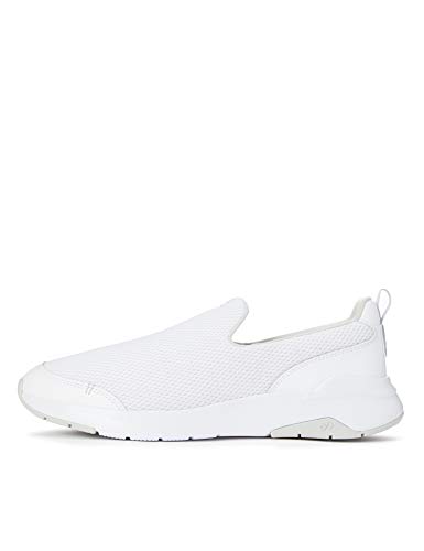 Care of by PUMA Slip on Runner Low-Top Sneakers, Blanco (White-Glacier Gray), 38 EU