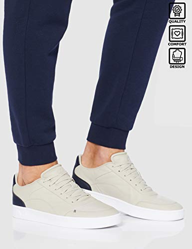 CARE OF by PUMA Zapatillas bajas en cuero para hombre, Beige, 42 EU
