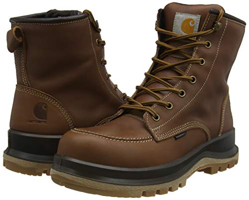 Carhartt Hamilton Rugged Flex Waterproof S3 Safety Boot, Zapatos de construcción. Hombre, marrón, 48 EU