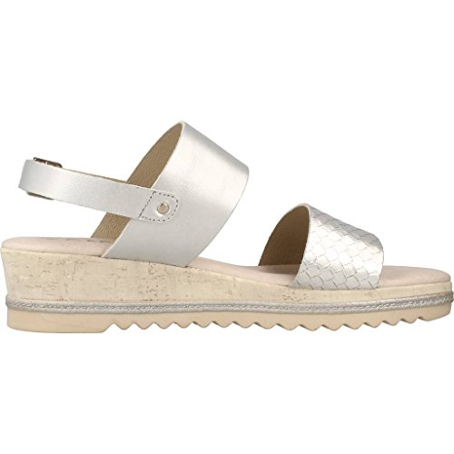 Carmela Sandalias Chanclas Mujer 66161C para Mujer Plateado 39 EU