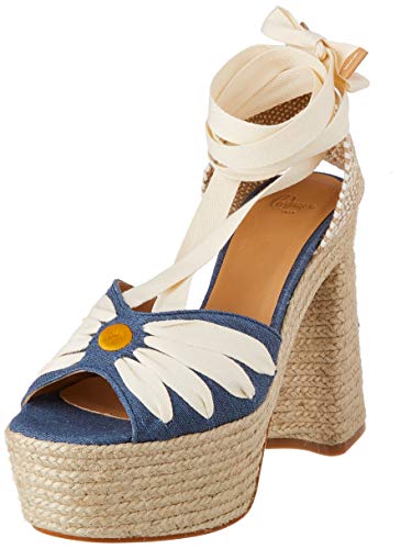 Castañer AROA, Zapatillas Mujer, Azul Marino, 38 EU