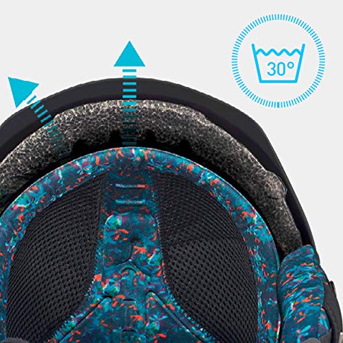 Cébé Dusk Cascos de ski, Unisex Adulto, Matte White Cork, 56-58 cm