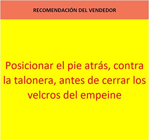 CELIARUIZ Sonia Zapatilla Rejilla Velcro Extra Ancha Punta Abierta y Talón Cerrado para Mujer Marino Talla 36