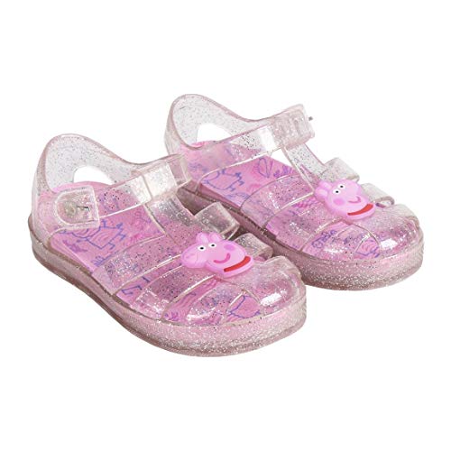 Cerdá 2300004320_T025-C07, Sandalias Cangrejeras de Peppa Pig, Rosa, 30 EU