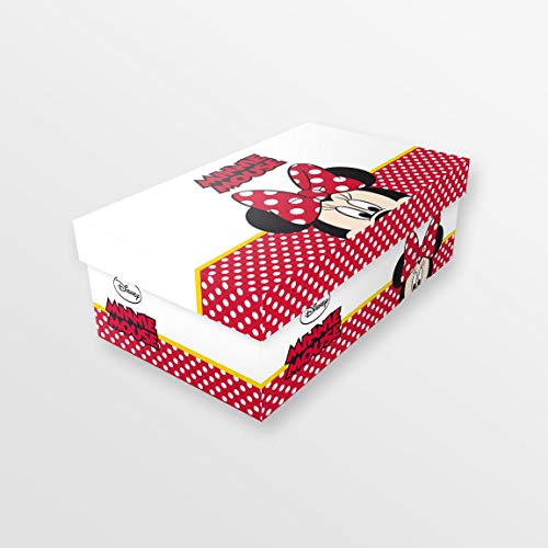 Cerdá 2300004707_T023-C56, Zapatillas Loneta Niña de Minnie Mouse-Licencia Oficial Disney, Azul y Rosa, 23 EU