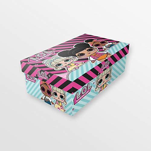 Cerdá 2300004713_T028-C70, Zapatillas de Lona para Niñas de LOL Surprise-Licencia Oficial Giochi Preziosi, Rosa, 28 EU