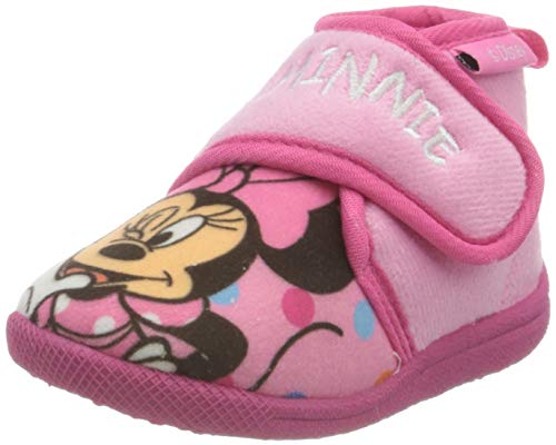 CERDÁ LIFE'S LITTLE MOMENTS 2300004566_T024-C07, Zapatillas de Casa Minnie-Licencia Oficial Disney Niñas, Rosa, 24 EU