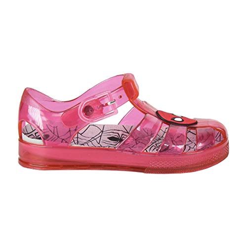 Cerdá Sandalias Cangrejeras Niño Spiderman, Pescador, Rojo, 27 EU