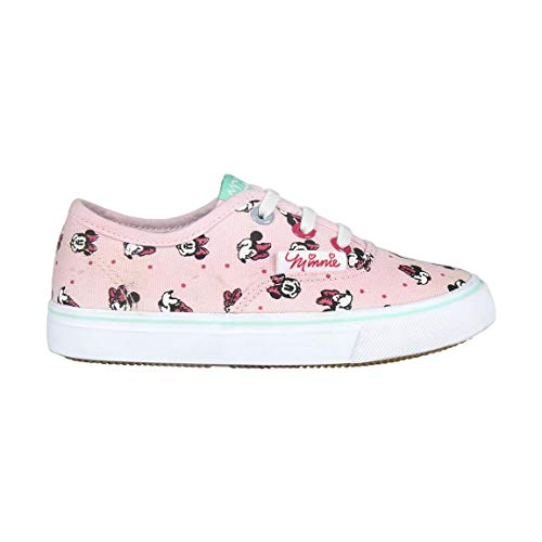 Cerdá Zapatilla Loneta Vulcanizada Minnie, Niña, Rosa (Rosa C07), 32