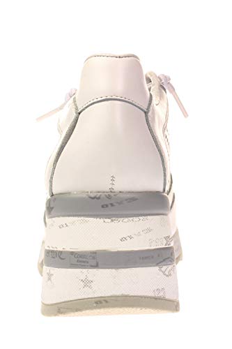 Cetti - Zapatos de cordones de Cuero para mujer Blanco Blanco, color, talla 37 EU