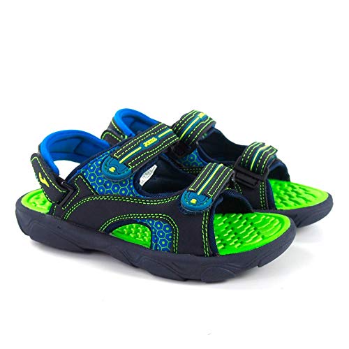 Chancla JOMA Ocean para niño Velcro (Verde, Numeric_32)