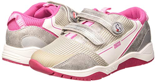 Chicco Scarpa Creek, Zapatillas de Gimnasia Niños, Plateado (Argento 020), 26 EU