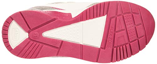 Chicco Scarpa Creek, Zapatillas de Gimnasia Niños, Plateado (Argento 020), 26 EU