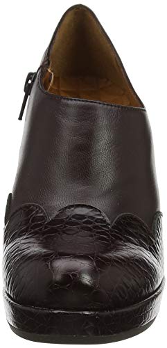 Chie Mihara Julita, Zapatos con Plataforma Mujer, Rojo (Nilo Grape Goya Grape Grape), 38 EU