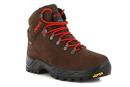 Chiruca Cares, Zapatos de Trekking Hombre, Marrón, 41 EU
