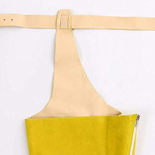 Cilyberya Botas largas sobre la Rodilla Sexy Cinturón Puntiagudo Cremallera Chunky Tacones Altos Party Club Zapatos de Baile Botas Altas para Mujeres