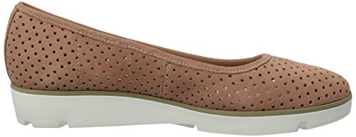 Clarks 261238644, Bailarinas Mujer, Rosa (Pink Suede), 41 EU