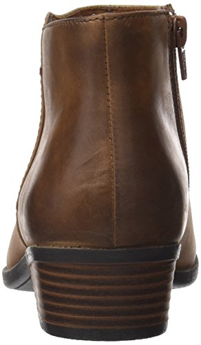 Clarks Addiy Zora, Botas Militar, Mujer, Marrón (Tan Leather), 38 EU