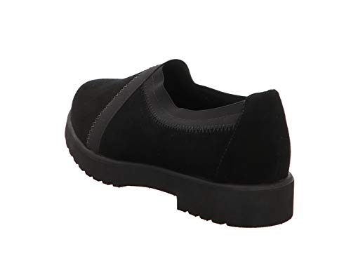 Clarks Bellevue Cedar, Mocasines Mujer, Negro (Black SDE), 37 EU