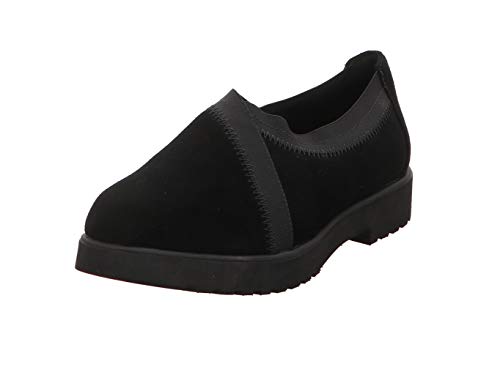 Clarks Bellevue Cedar, Mocasines Mujer, Negro (Black SDE), 37 EU