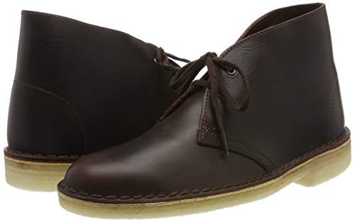 Clarks Boot, Botas Desert Mujer, Piel Marrón, 41 EU