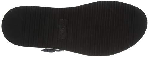 Clarks Botanic Strap, Sandalias de Talón Abierto para Mujer, Negro (Black SDE Black SDE), 39.5 EU