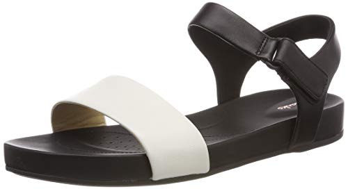 Clarks Bright Pacey, Mules Mujer, Blanco (White Leather-), 37 EU