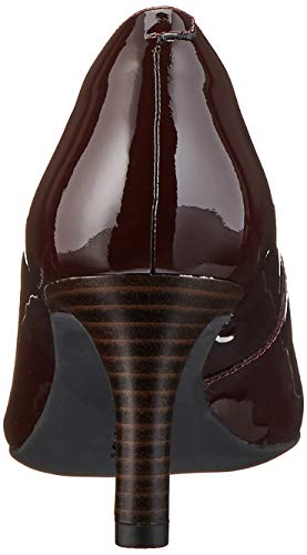 Clarks Calla Rose, Zapatos de Tacón Mujer, Marrón (Burgundy Patent Burgundy Patent), 37.5 EU