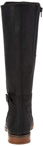 Clarks Camzin Branch, Botas a la Altura de Rodilla Mujer, Cuero Negro, 39 EU