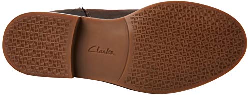Clarks Camzin Branch, Botas a la Altura de Rodilla Mujer, Lea marrón Oscuro, 41 EU