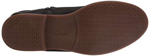 Clarks Camzin Branch Wide Calf, Botas Modernas. Mujer, Piel Negra, 35.5 EU