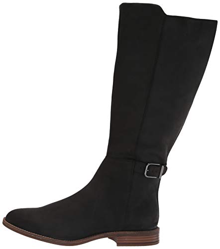Clarks Camzin Branch Wide Calf, Botas Modernas. Mujer, Piel Negra, 35.5 EU
