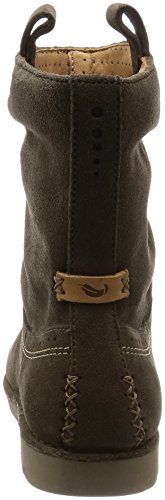 Clarks Casual Mujer Botas Un Ashburn En Ante Verde Tamaño 38