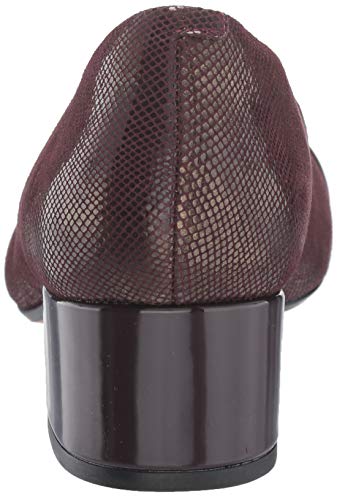 CLARKS Chartli Diva - Chaqueta de Ante para Mujer, Color Granate