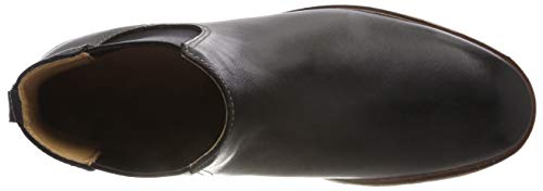 Clarks Clarkdale Gobi, Botas Chelsea para Hombre, Negro (Black Leather), 41 EU