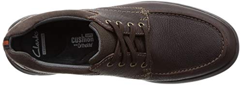 Clarks Cotrell Edge, Zapatos de Cordones Derby para Hombre, Marrón (Brown Oily), 43 EU