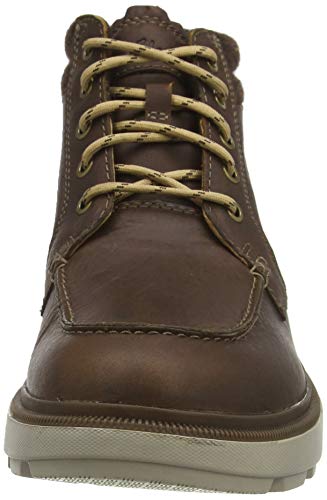 Clarks Dempsey Moc, Bota a la Altura de la Pantorrilla Hombre, Tan Tumbled, 44 EU