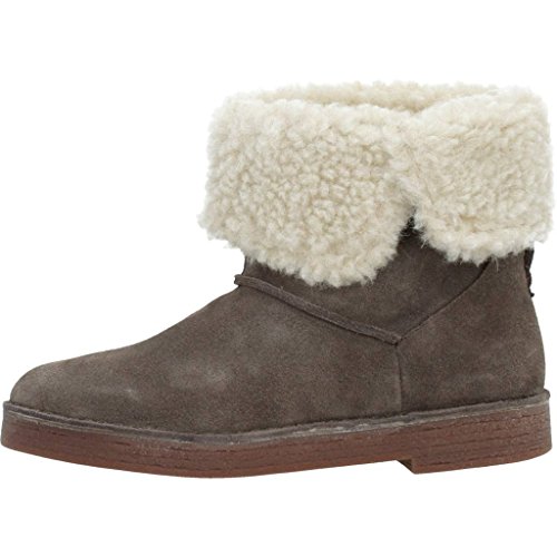 Clarks Drafty Haze, Botas Mujer, Beige (Taupe Suede), 36 EU