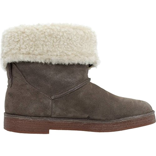 Clarks Drafty Haze, Botas Mujer, Beige (Taupe Suede), 36 EU